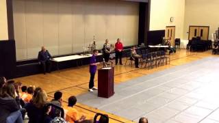 Arizona Academic Decathlon Region IV 1st place speech [upl. by Nellad]