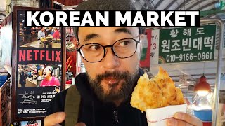 MustTry Korean Street Food in Seoul Korea  Gwangjang Market [upl. by Deacon703]