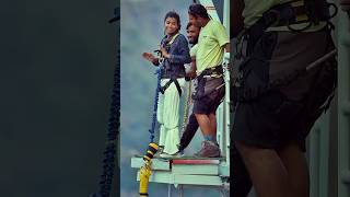 Himalayan Bungy Rishikesh bungee bungeejumping jumping adventure trending viral bungy shorts [upl. by Avid]