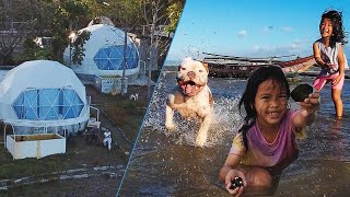 Collecting Clams and Dome Camping in JalaJala Rizal [upl. by Gally633]