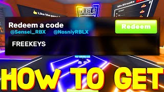 HOW TO VERIFY amp REDEEM CODES in RIVALS ROBLOX [upl. by Rramal]