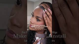 How to Install 13x4 Lace Front Wig in 5 Simple Steps lacefrontwig 13x4 wiginstall [upl. by Noirda]