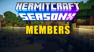 Every Hermitcraft Season 10 Member [upl. by Tsai]