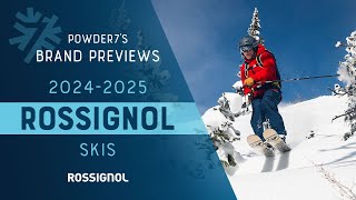 20242025 Rossignol Skis and Boots Preview  Powder7 [upl. by Wait]