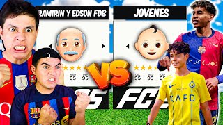 EDSON FDB amp RAMIRIN se ENFRENTAN a los JUGADORES JOVENES en FC25 😱 ¡PARTIDO DEFINITIVO [upl. by Oswald]