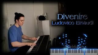 Ludovico Einaudi  Divenire Arr TheFlamingPiano [upl. by Bright]