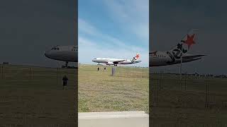 Jetstar aviation airplane flywithustravelandtourism [upl. by Erlin]