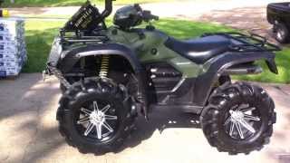 Custom 2007 Honda Rubicon 500 Mud Machine [upl. by Nerek]