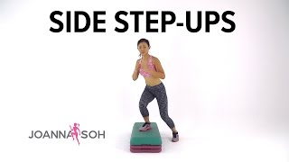 How to do Side StepUps  Joanna Soh [upl. by Kester]