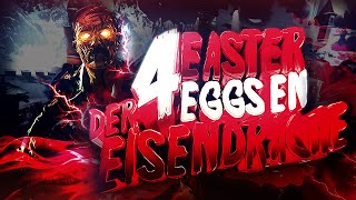 4 Easter Eggs en DER EISENDRACHE  Easter Eggs Black Ops 3  Rastafaricod [upl. by Fabrianne]