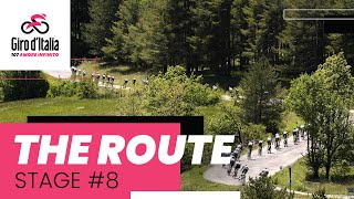 Giro dItalia 2024  Stage 8 The Route [upl. by Onahpets]