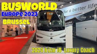 2024 Irizar i8 Luxury Coach  Interior And Exterior  Busworld Europe 2023 Brussel [upl. by Atinihs]