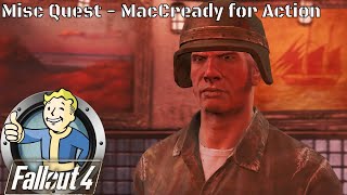 Fallout 4  Misc Quest MacCready for Action PS4 [upl. by Nuahs969]