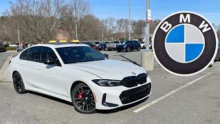 2024 BMW M340i POV Start Up Test Drive Walkaround and Review [upl. by Zampino]