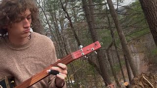 20 minutes of cigar box guitar and dobro jamming in the woods [upl. by Sone323]