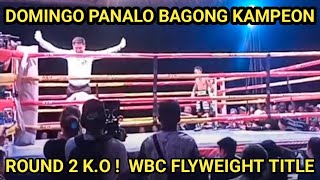 ESNETH DOMINGO PANALO KONTRA ENRIQUE MAGSALIN  BAGONG WBC FLYWEIGHT CHAMPION  SANTISIMA VS YUPANG [upl. by Eliath]