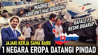 MAU KERJA SAMA SLOVAKIA DATANGI PT PINDAD 4000 MAUNG MAU DIBORONG SUPER RAFALE F5 RESMI DIGARAP [upl. by Kruter819]