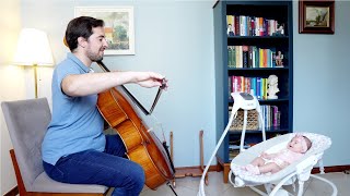 Baby hears classical music for the FIRST TIME [upl. by Oeak]