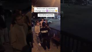 You’re not 16🤣Change 🆔 pic doorman funny downtownhouston viral explore bouncer htx age [upl. by Gaige376]