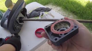 CAMBIO DE IMPULSOR DE BOMBA DE AGUA MOTOR YAMAHA 25 HP 4T  PARTE II [upl. by Dionisio662]