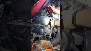 Test Shock suspension profender x series vario 160 honda click [upl. by Ietta]