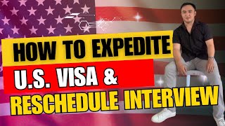 How to Expedite Your US Visa Appointment amp Reschedule Your Interview  StepbyStep Guide 2024 [upl. by Aicilef]