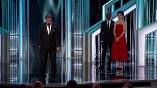 Julianna Margulies presents the DeMille Award to George Clooney [upl. by Lleder660]