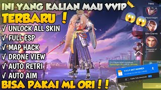 CHEAT ML MOD MENU TERBARU 2024  UNLOCK ALL SKIN DRONE VIEW RADAR MAP AUTO AIM [upl. by Halac]