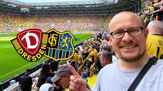 Das GANZE STADION hüpft 😱😍  SG Dynamo Dresden vs 1 FC Saarbrücken  StadionVlog [upl. by Jannery]