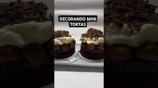 Decorando tortas brownies chocolate dulces brownie argentina pasteleria food viral shorts [upl. by Dermott326]