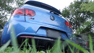 Grey MK6R part out  Golf RS startup [upl. by Poppo]