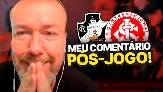 quotSEMPRE COM EMOÇÃOquot  O COMENTÁRIO DE FABIANO BALDASSO APÓS VASCO 1X2 INTER [upl. by Stoddart]