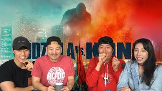 GODZILLA VS KONG TRAILER GROUP REACTION [upl. by Sparky]