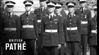 RAF Cranwell Graduation 1949 [upl. by Ssidnak]