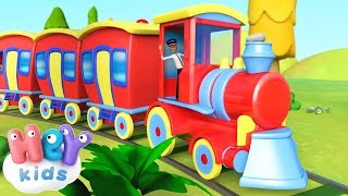 EL TREN Cancion Infantil 🚂 y muchas más Canciones para Niños  HeyKids [upl. by Lledroc903]