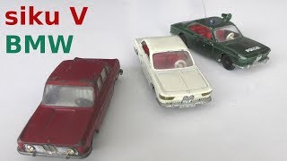 Siku V ZinkgussSerie BMW 160 Modellautos 1963  1975 Sieper Lüdenscheid  4K Video [upl. by Ahsuatal38]