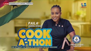 Day 10 CookAThon Guinness World Record Attempt by Failatu Abdul Razak [upl. by Carpet490]