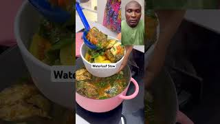 Water leaf Stew festusamadieat shorts short food waterleafstew subscribe stew waterleaf [upl. by Yetac993]