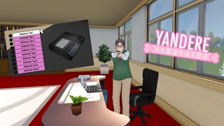 ALL HEADMASTER TAPES  Yandere Simulator [upl. by Ahsenek158]