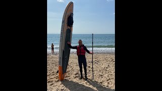 Aqua marina magma SUP 1st outing at port eynon [upl. by Notsag217]