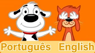 Bilingual Kids Abre e Fecha  Open Shut Them Portuguese English Super Simple SongsAprenda Inglês [upl. by Salohcin]