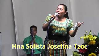 Solista Josefina Tzoc Morales Video En Vivo Vol 5 He peleado la batalla [upl. by Orazal976]