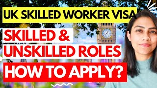 NEW How to get jobs with UK VISA SPONSORSHIP 2024  Apply for UK SKILLED WORKER VISA 🇬🇧 [upl. by Niwrehs]