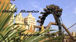 Phantasialand  Black Mamba Soundtrack Anstellbereich 22 [upl. by Imoin11]