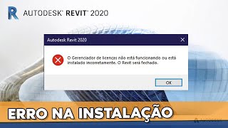 Como corrigir o erro do Gerenciador de Licenças no Revit License Manager [upl. by Gnoy]