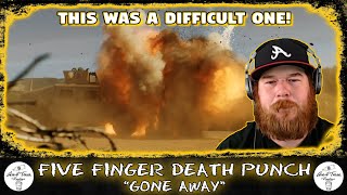 Five Finger Death Punch  Gone Away  RAPPER REACTION [upl. by Nertie234]