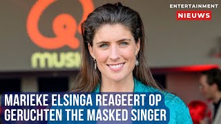 Marieke Elsinga ontkracht geruchten The Masked Singer [upl. by Lladnor]