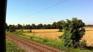 HD720cam  Zugfenster Aussicht  Ortenau im Spätsommer [upl. by Shiller418]