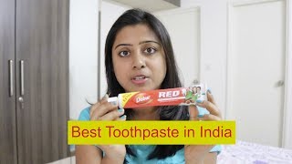 Best Toothpaste in India  Indian Vlogger Soumali [upl. by Ares]