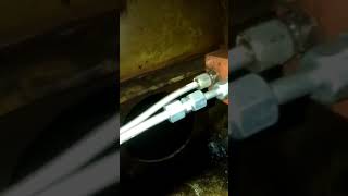 OVERHAULING OF BALLAST TANK ACTUATORS TESTING VIDEO [upl. by Mighell]